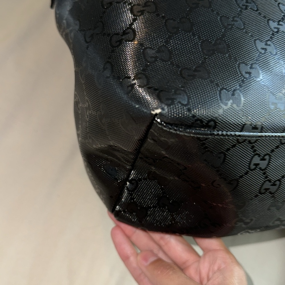 Pre owned Gucci GG black backpack, as shown in pictures. - Picture 11 of 17